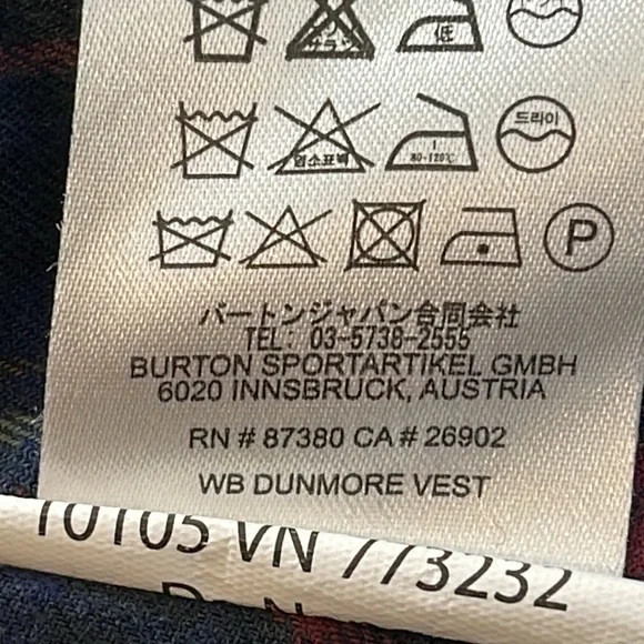 BURTON Women's Gray Dryride Thermex Dunmore Hooded Zip-Up Vest Front Pockets XS - Picture 10 of 10